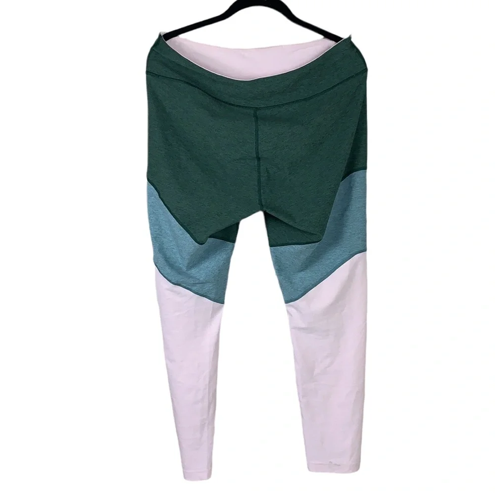 Outdoor Voices Spring 7/8 Color-block Leggings - Hunter/Slate/Ballet - Picture 4 of 7